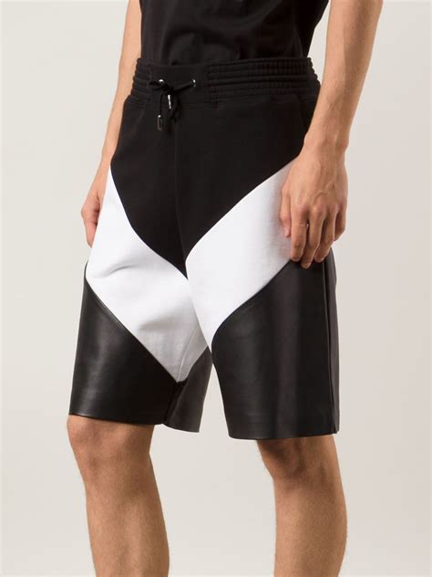 black givenchy shorts|givenchy sweatpants men.